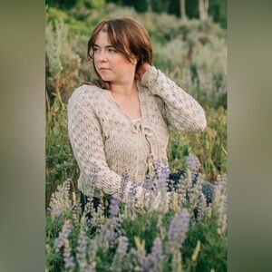 Dahl Ellie Cardigan in Cream S